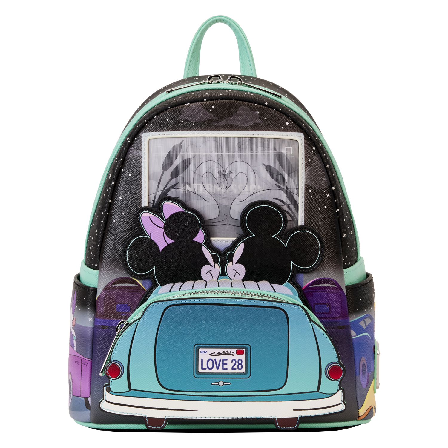 Disney Mickey and Minnie Date Night Drive-In Mini Backpack